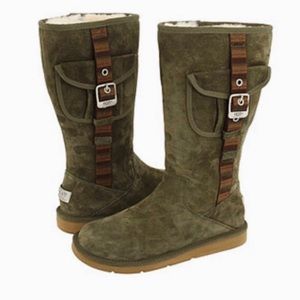 Ugg Retro Cargo 1895 Olive Boots